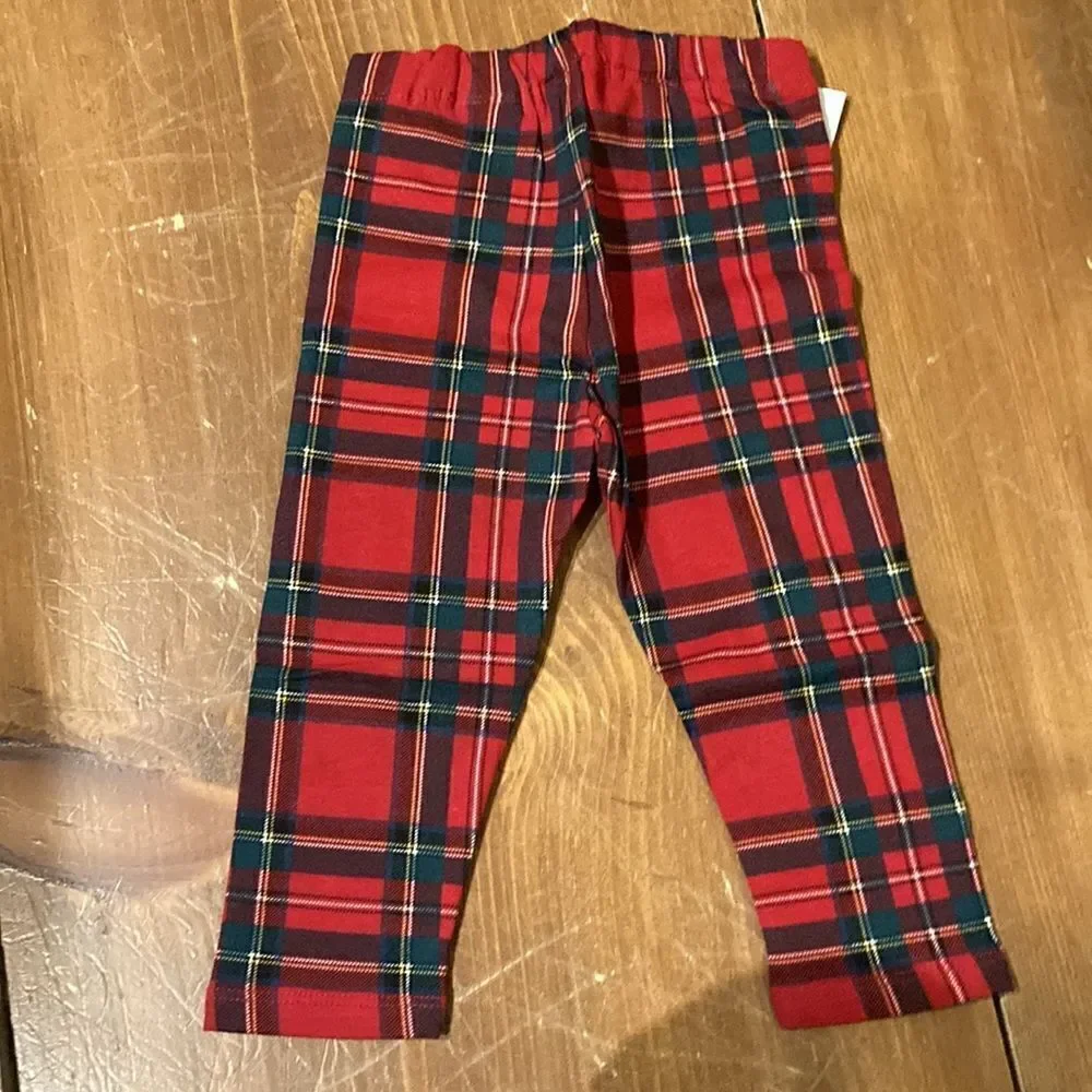 Plaid leggings